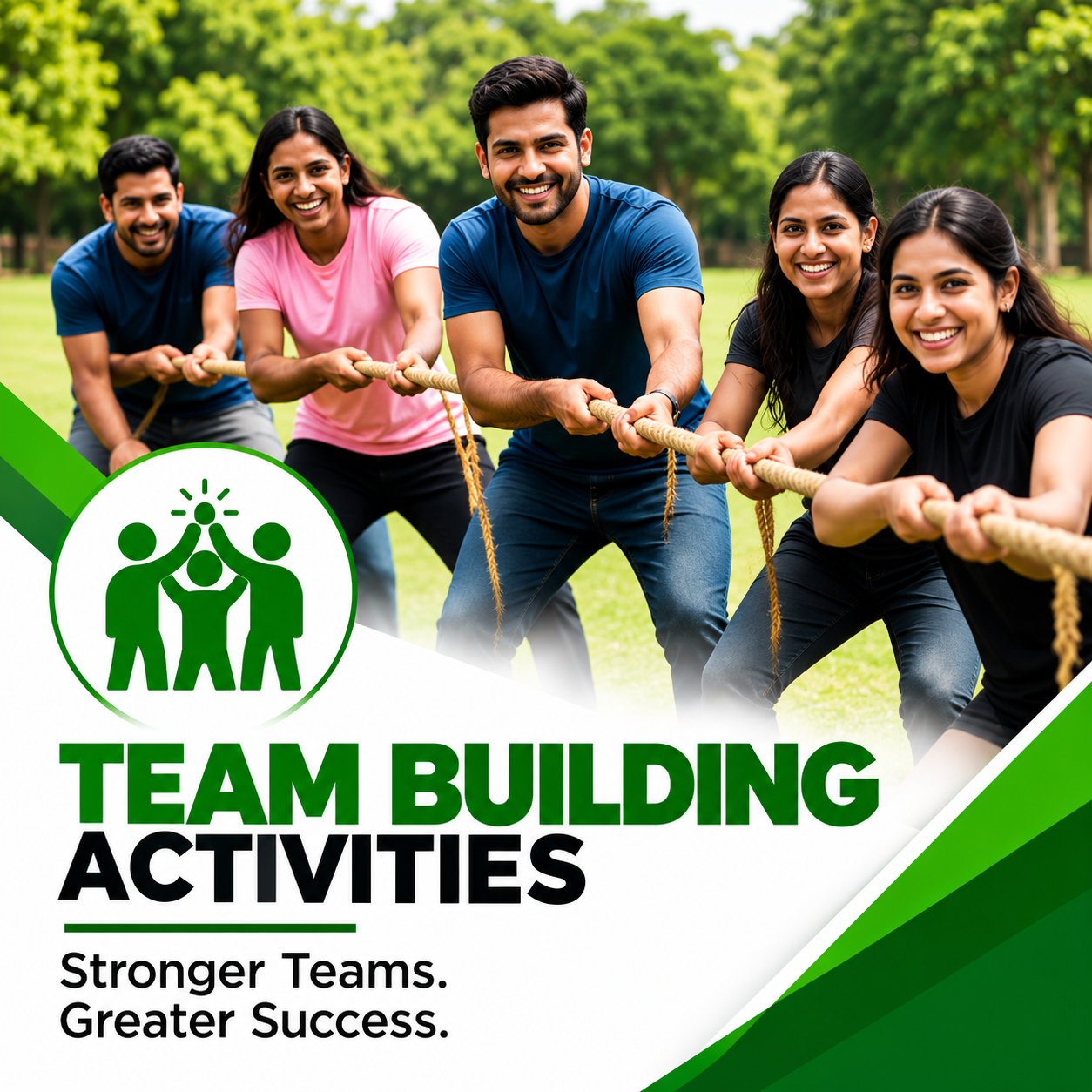 Corporate team building activities planned by Get Me Up Events